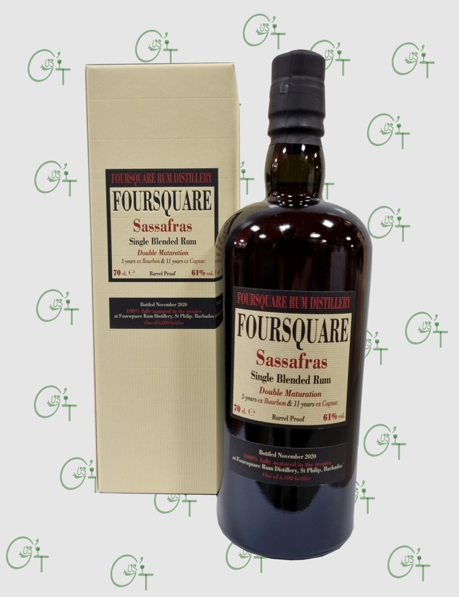 Rhum Foursquare Sassafras, collaboration Velier - Cave Conseil