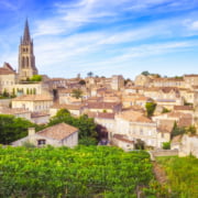 Vue du village de Saint Émilion