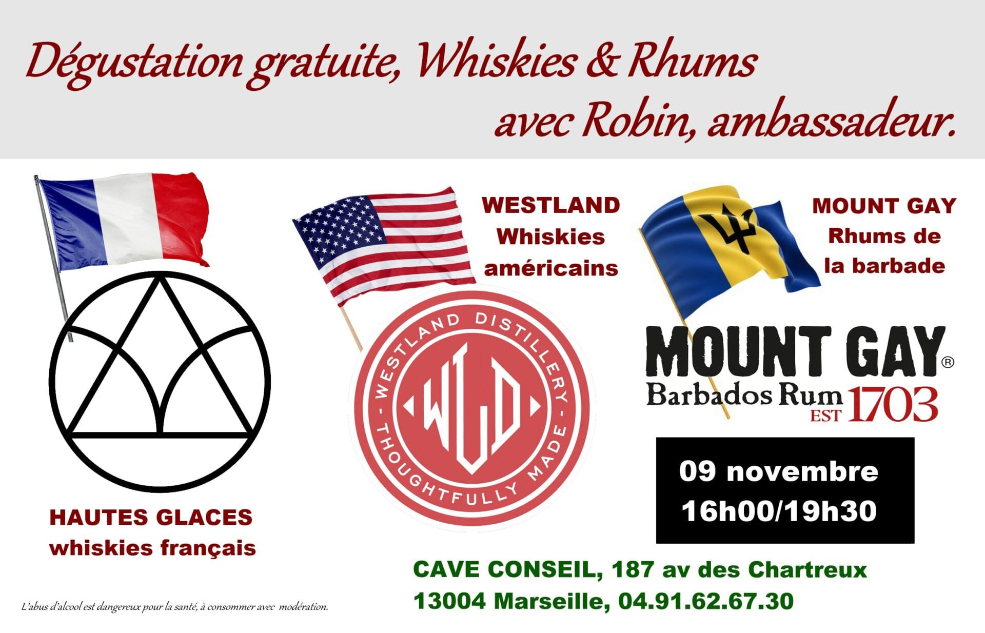 Whestland, Hautes Glaces et Mount Gay