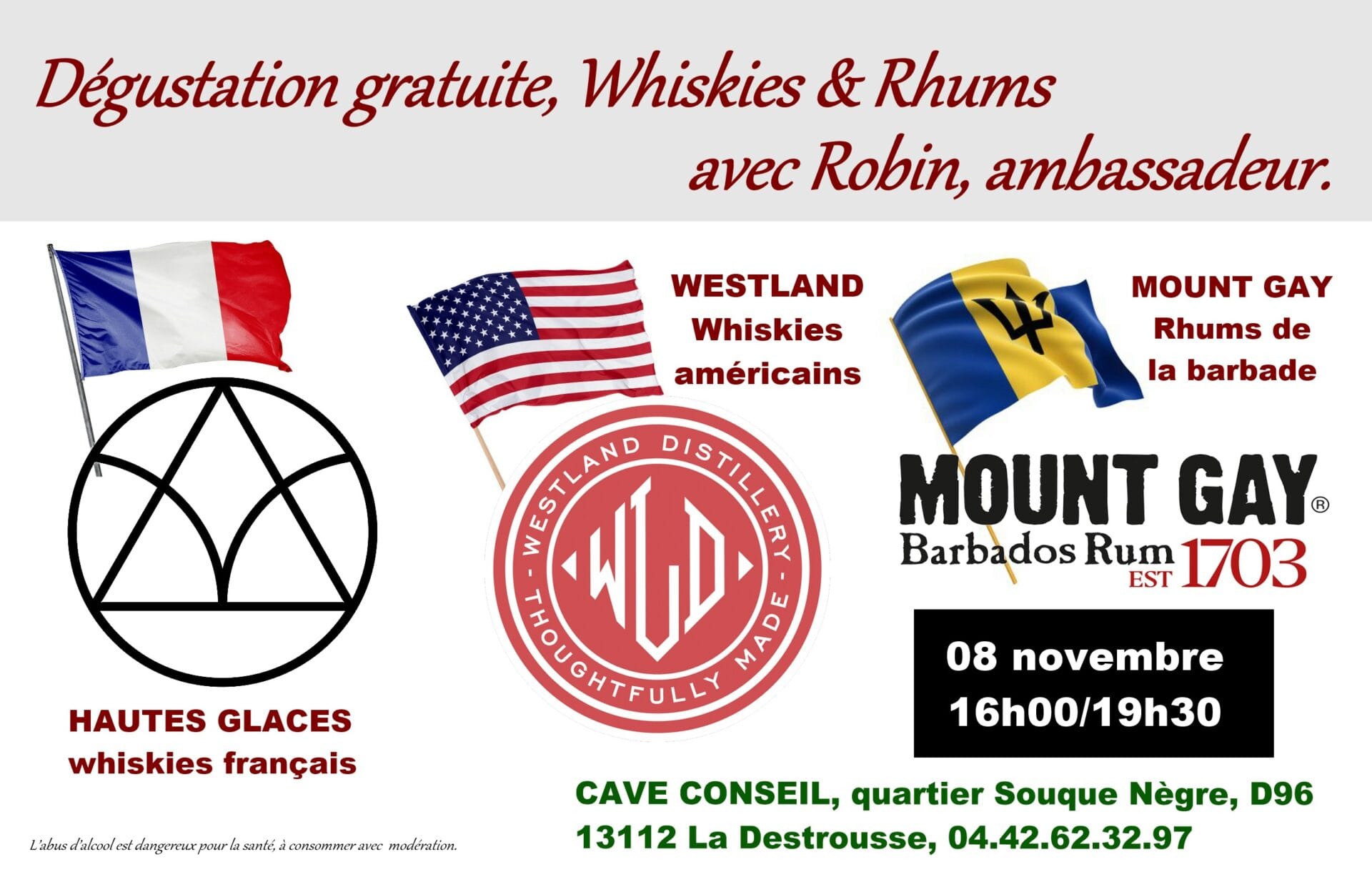 Whestland, Hautes Glaces et Mount Gay
