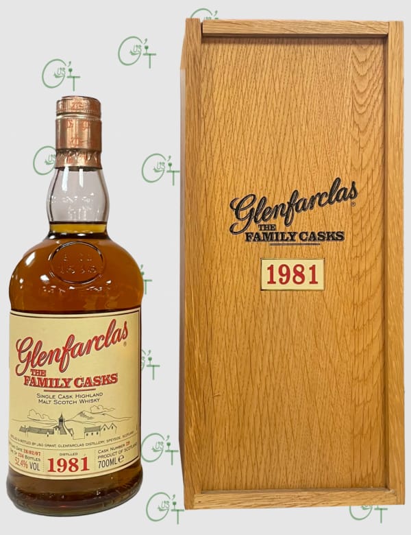 Whisky Glenfarclas Family Cask 1981-2007