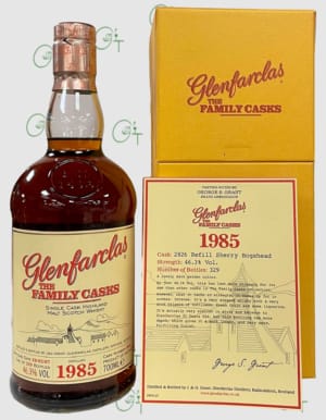 Whisky Glenfarclas Family Cask 1985-2007