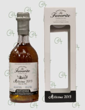 Rhum La Favorite - Millésime 2013 - Brut de Fût - 48,5% - 70cl