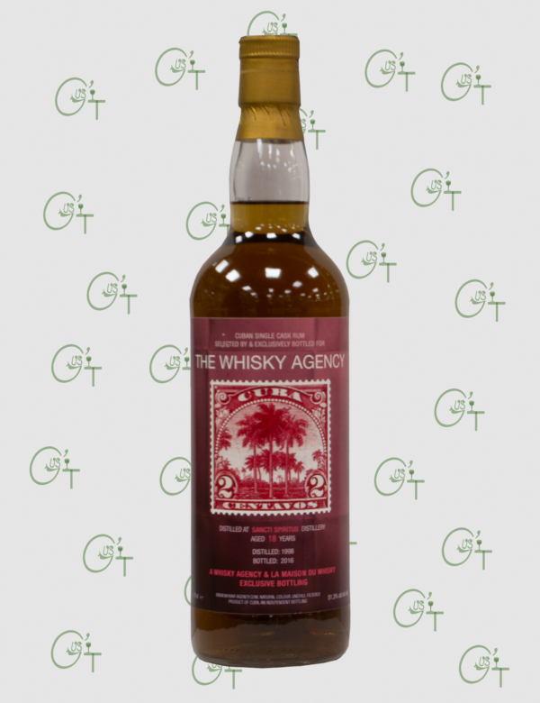 Rhum Sancti Spiritus 18 ans 1998 - The Whisky Agency - 51,3% - 70cl