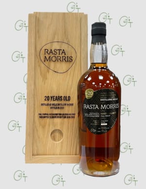 Rhum Rasta Morris Bielle - Millésime 2002 - 20 ans - 70cl - 49,4°