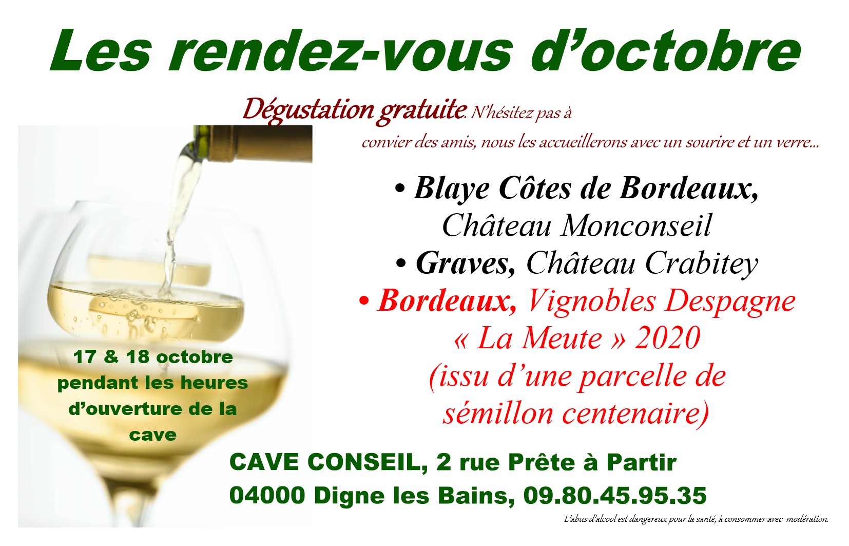 Les arômes éclatants des Bordeaux blancs en dégustation