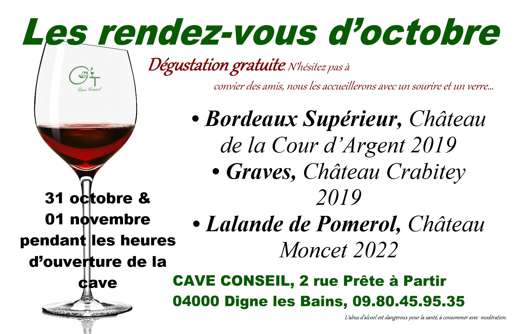 Laissez vous surprendre par les vins de Bordeaux