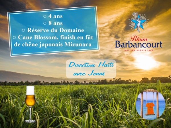 Les rhums Barbancourt en dégustation à Marseille.