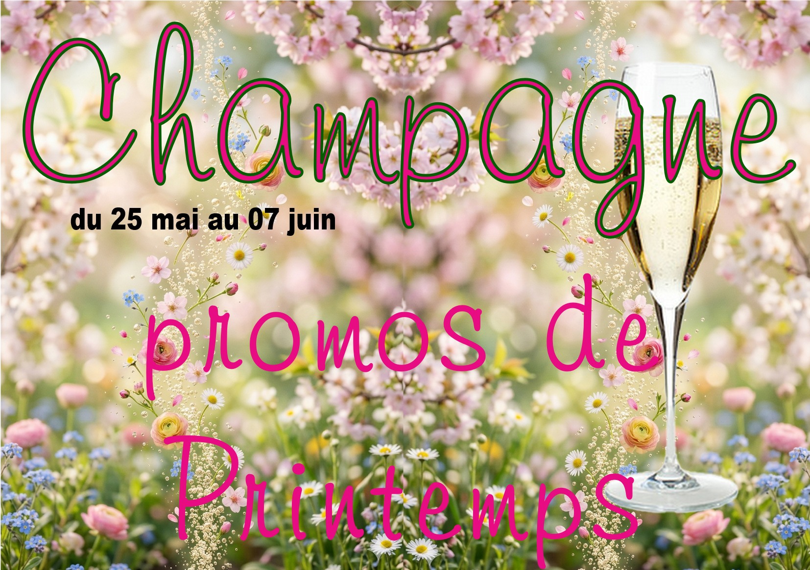 champagne promo printemps 2026