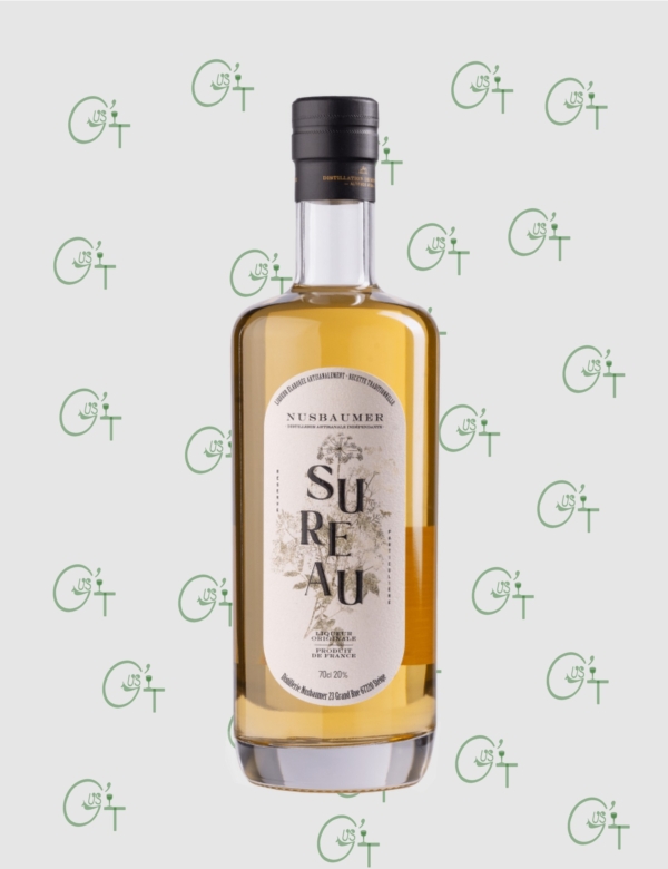 Liqueur de Sureau Nusbaumer alternative artisanale à St-Germain disponible chez CAVE CONSEIL