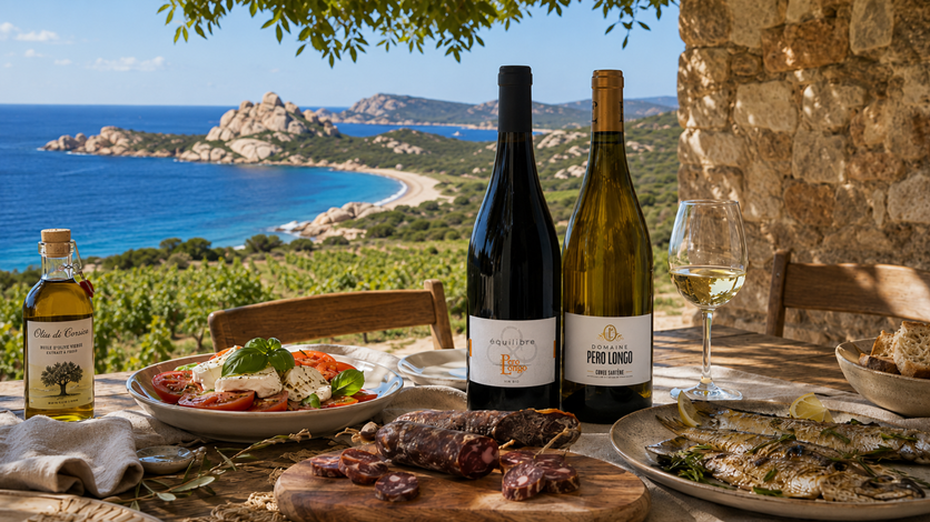 La dégustation des vins Corse à Endoume