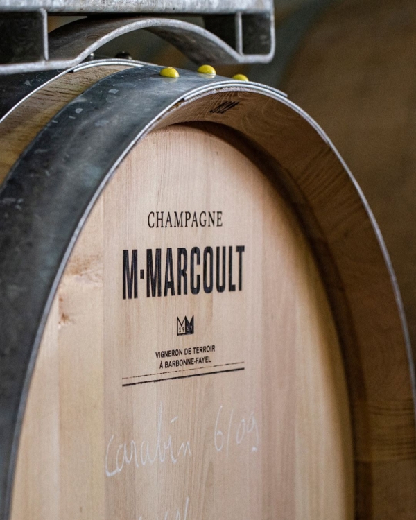 Fût de Champagne M. Marcoult vigneron à Barbonne-Fayel