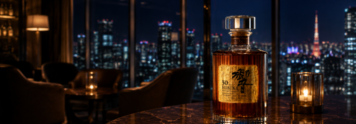 Whisky Hibiki japonais sélectionné par CAVE CONSEIL cave à whisky en Provence