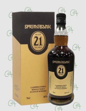 Whisky Springbank 21 ans édition 2025 single malt de Campbeltown 46%