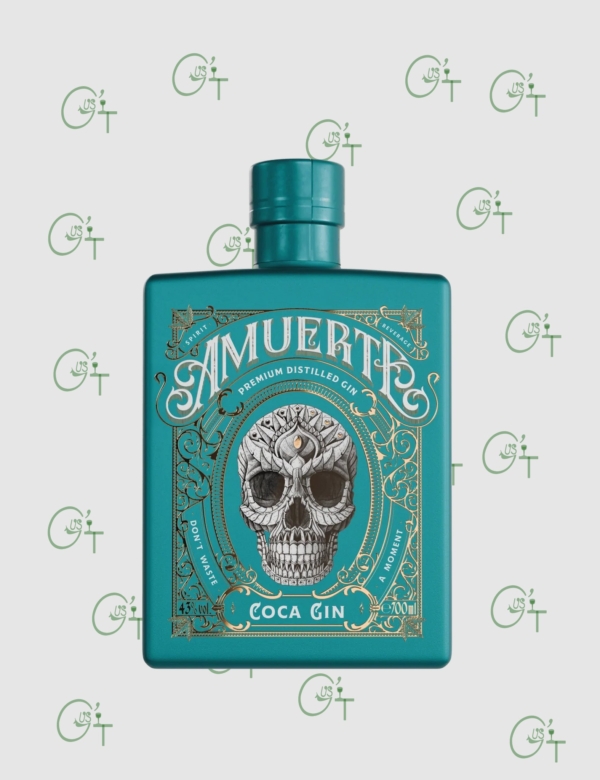 AMUERTE Green gin à la feuille de coca et à la curuba