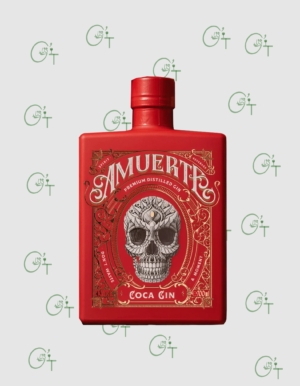 AMUERTE Red gin à la feuille de coca et à la pineberry