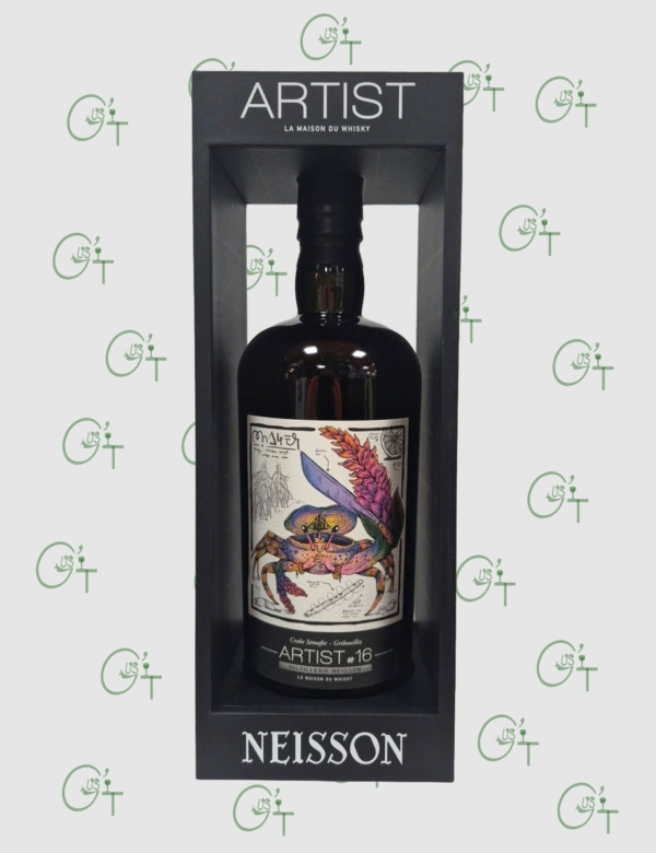 Rhum Neisson Artist #16 Élevé sous bois 2023, 30 mois – American Oak Char #3 – 51.4%