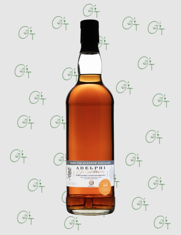 Whisky Adelphi Glasgow Distillery 2016 10 ans